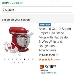 KitchenAid 5Quart Mixer